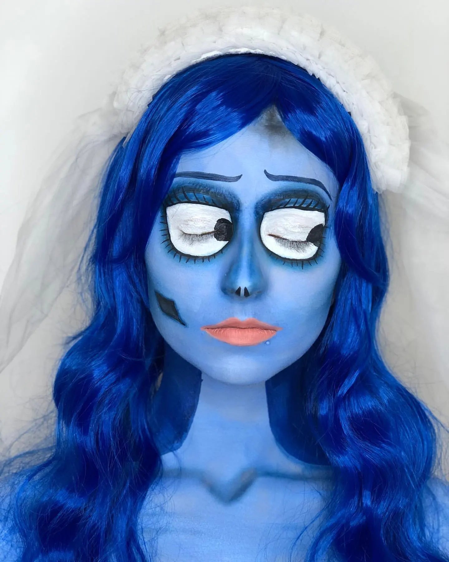 Diamond FX 30g Face Paint Cake - Essential Dark Blue-2