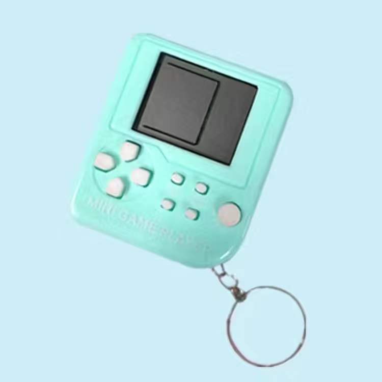 Children's Mini Tetris Game Console Key Chain