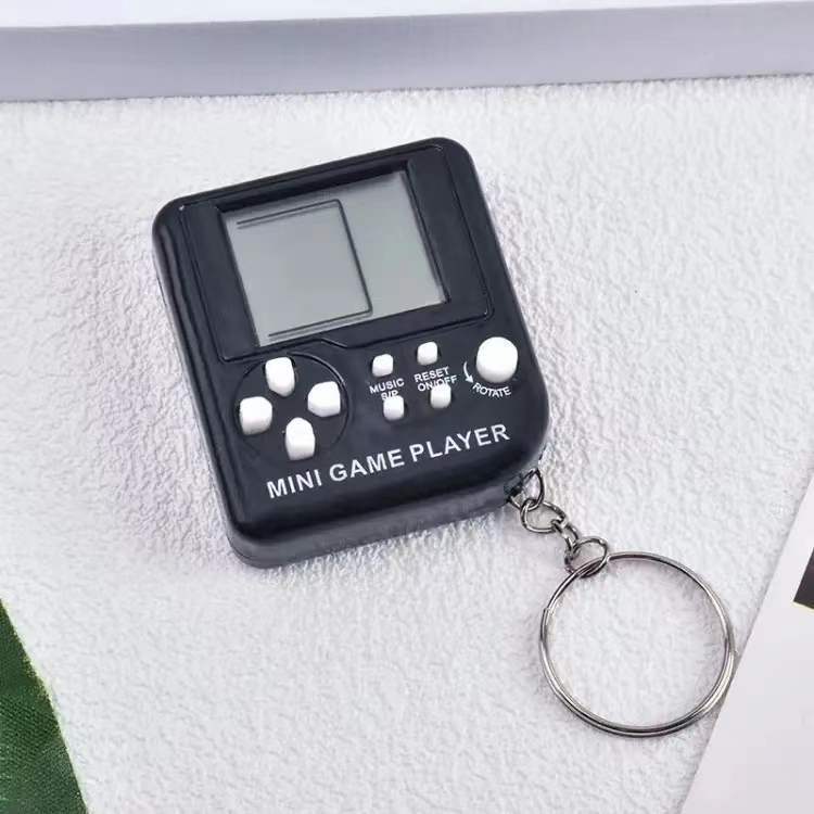 Children's Mini Tetris Game Console Key Chain