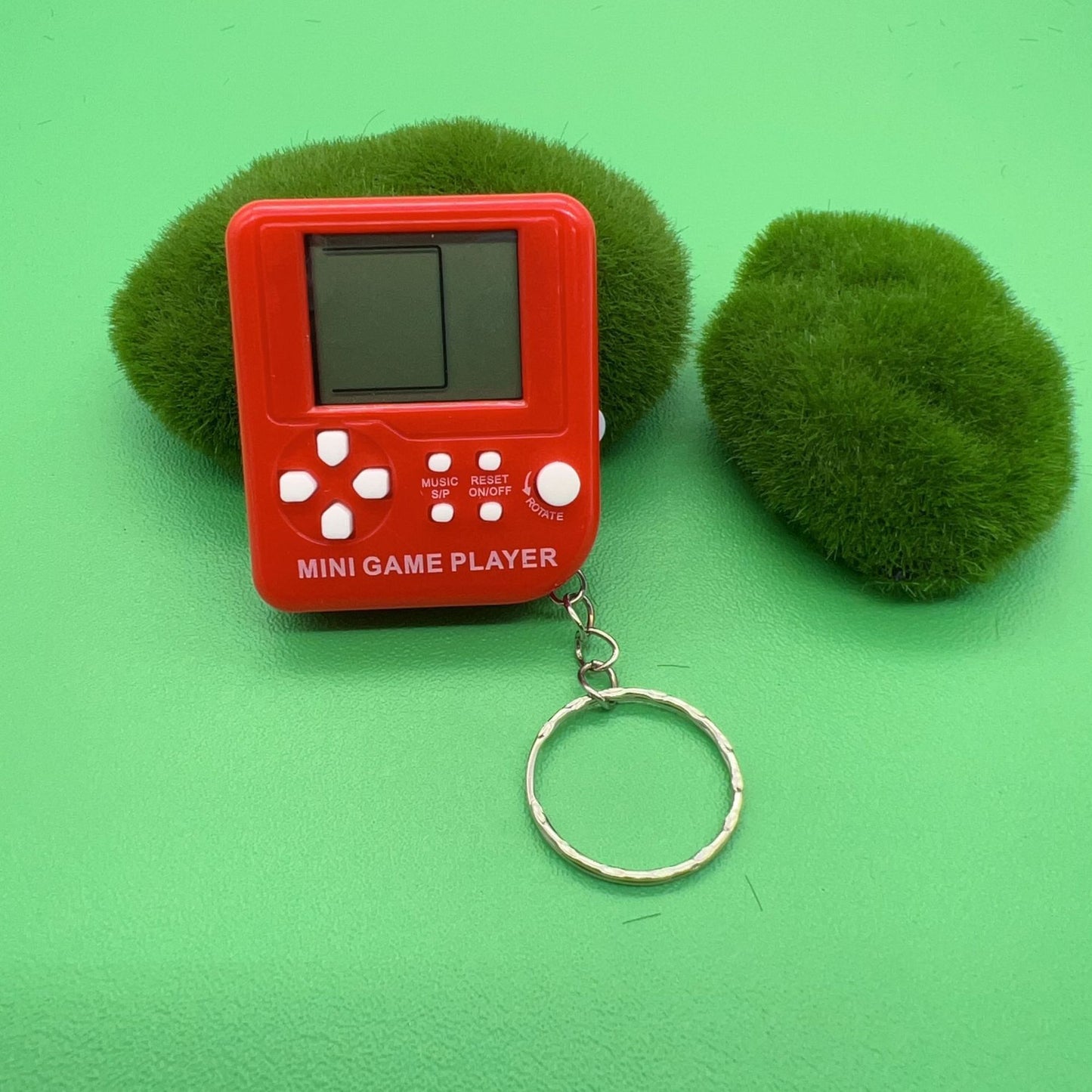 Children's Mini Tetris Game Console Key Chain
