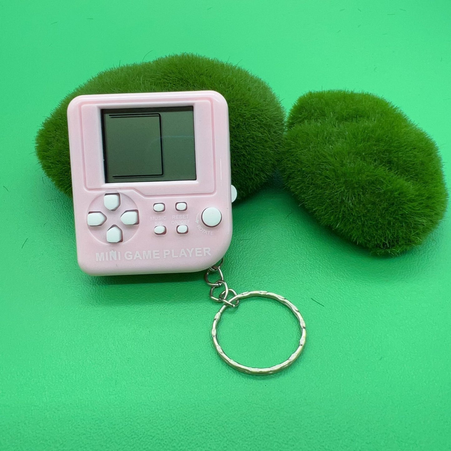 Children's Mini Tetris Game Console Key Chain
