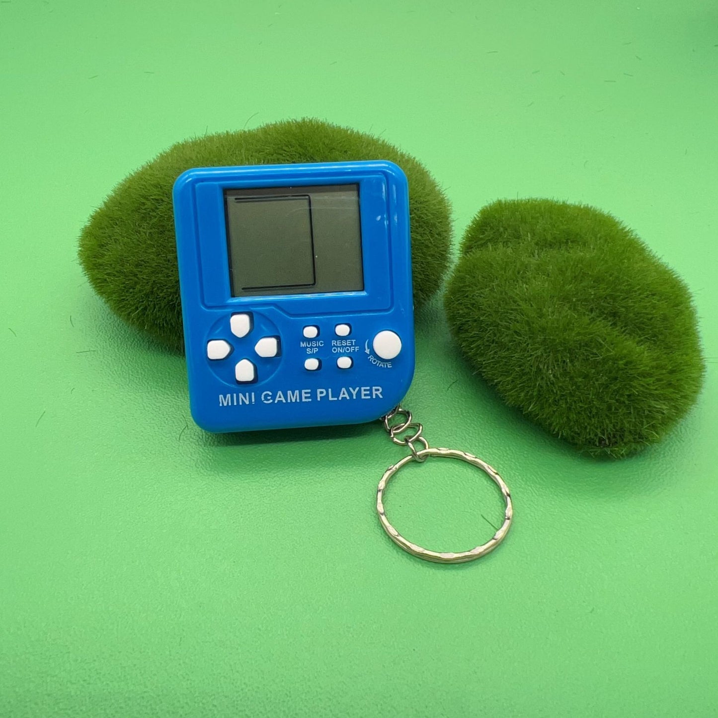 Children's Mini Tetris Game Console Key Chain