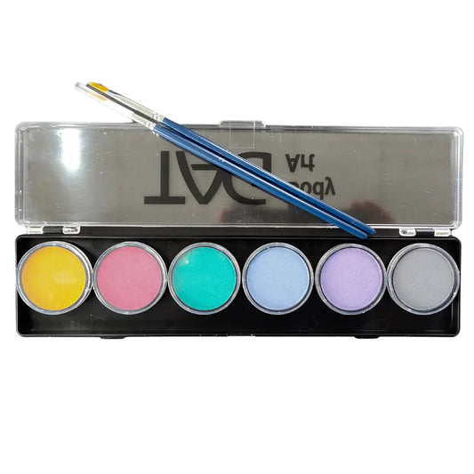 TAG Body Art Face Paint Palette - Pastel 6 x 10g-0