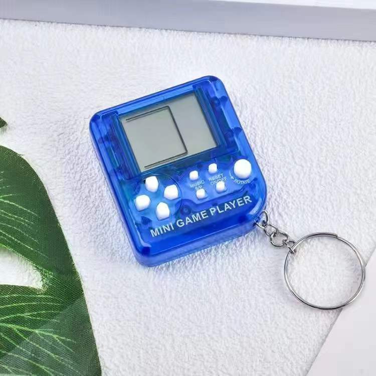 Children's Mini Tetris Game Console Key Chain