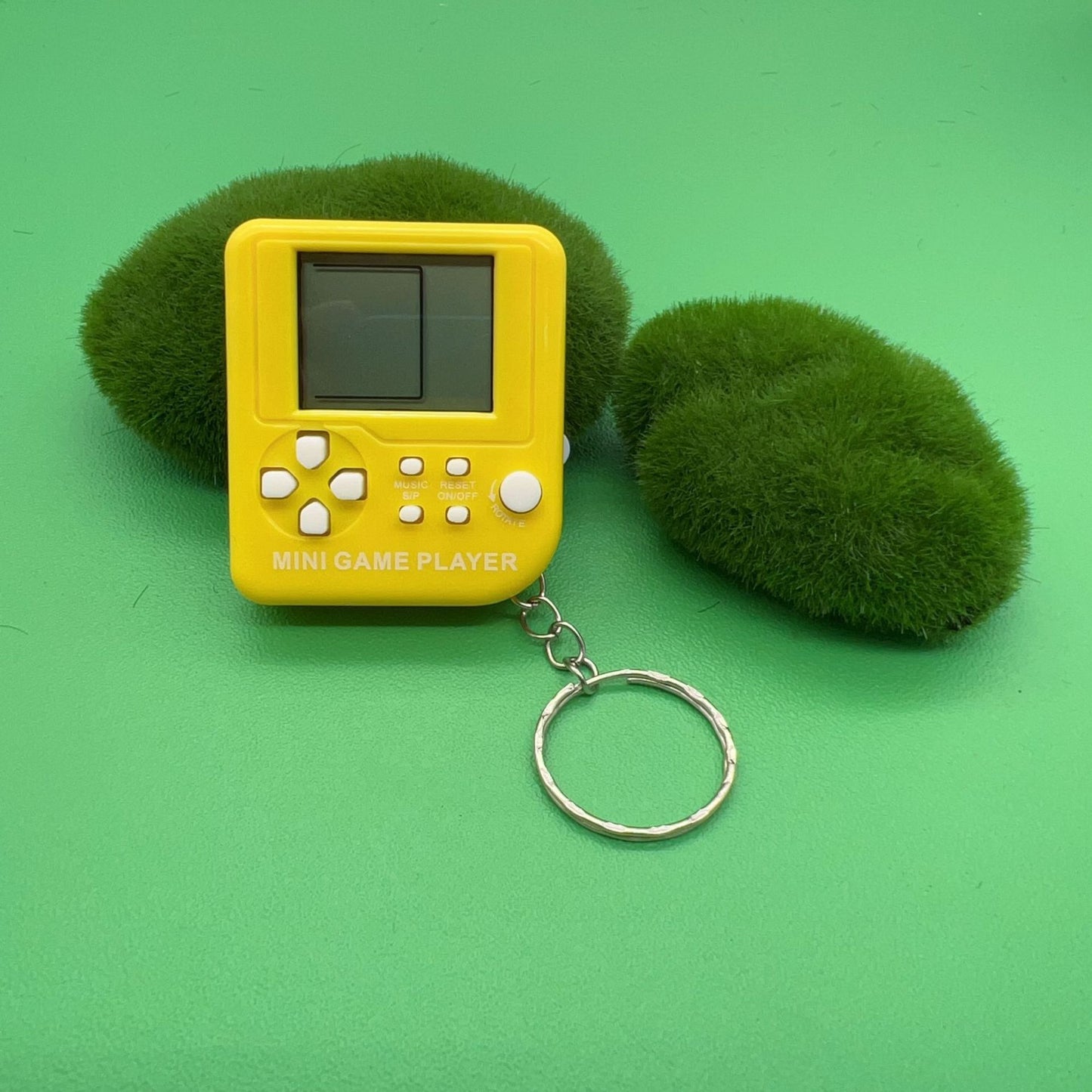 Children's Mini Tetris Game Console Key Chain